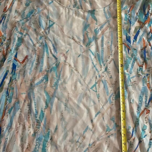 Gypsy S Oversized Silk Tunic Sheer - Picture 3 of 5